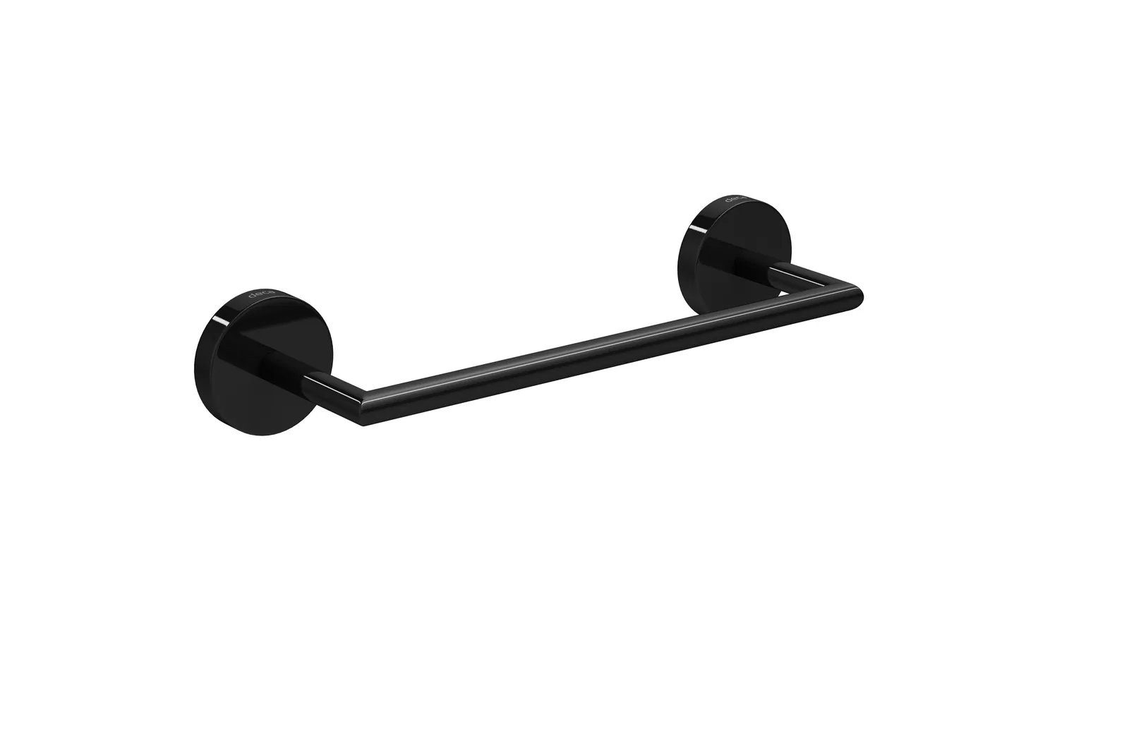 Porta Toalhas Black Noir 200mm Deca Disco 2040