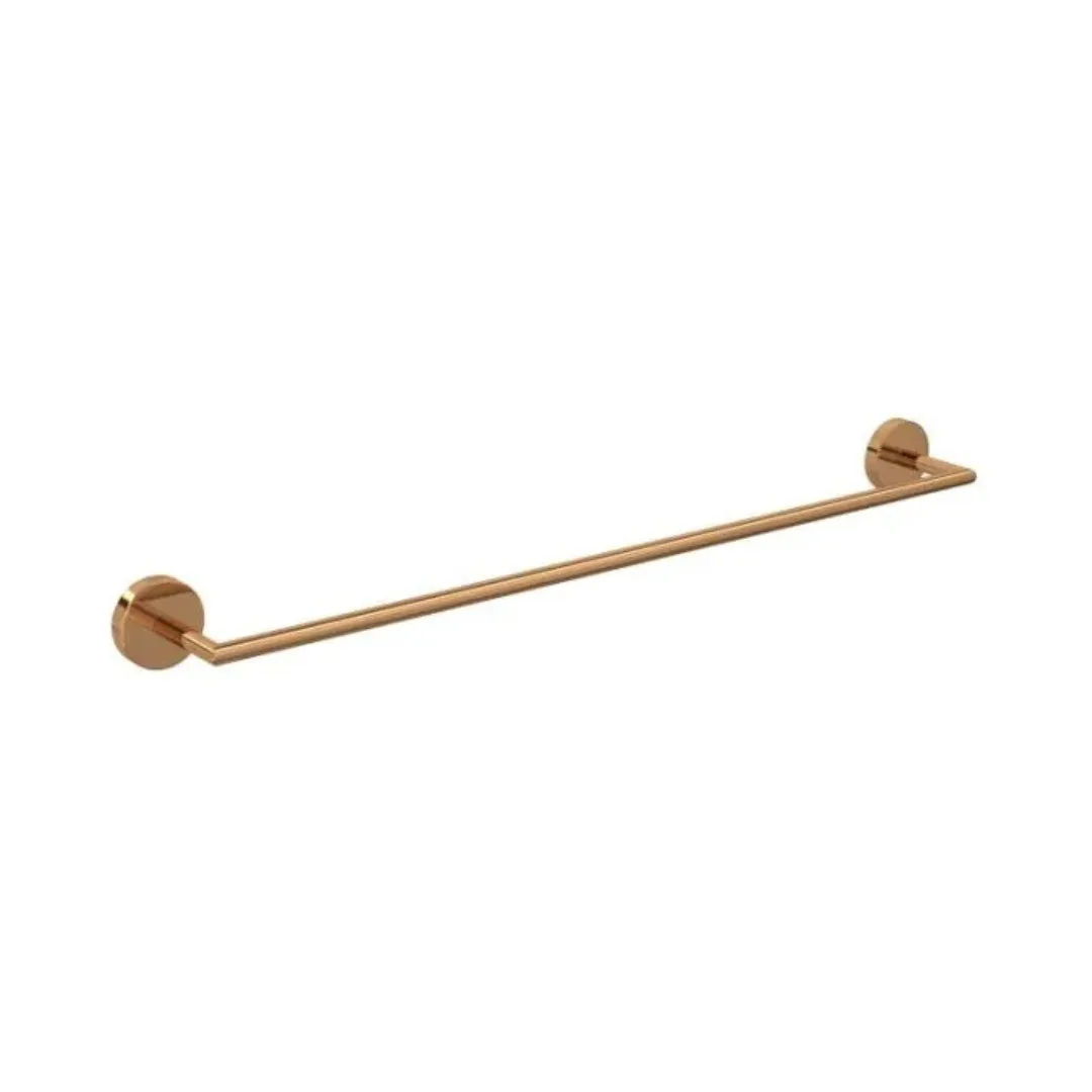 Porta Toalhas Barra 53cm Red Gold Deca Disco