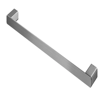 Porta Toalha Bastão 676mm Grafite Escovado Docol Flat
