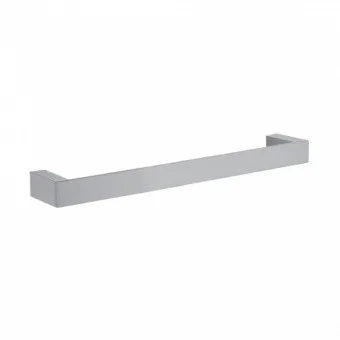 Porta Toalhas Kromma Quadratto 30cm Cromado Barra