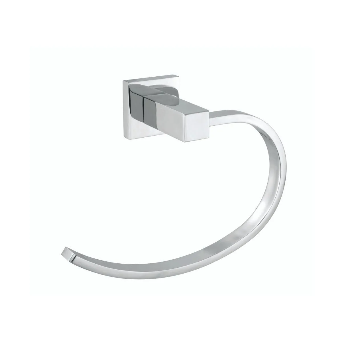 Porta Toalhas Meber Athenas Cromado Rosto 2070 C34