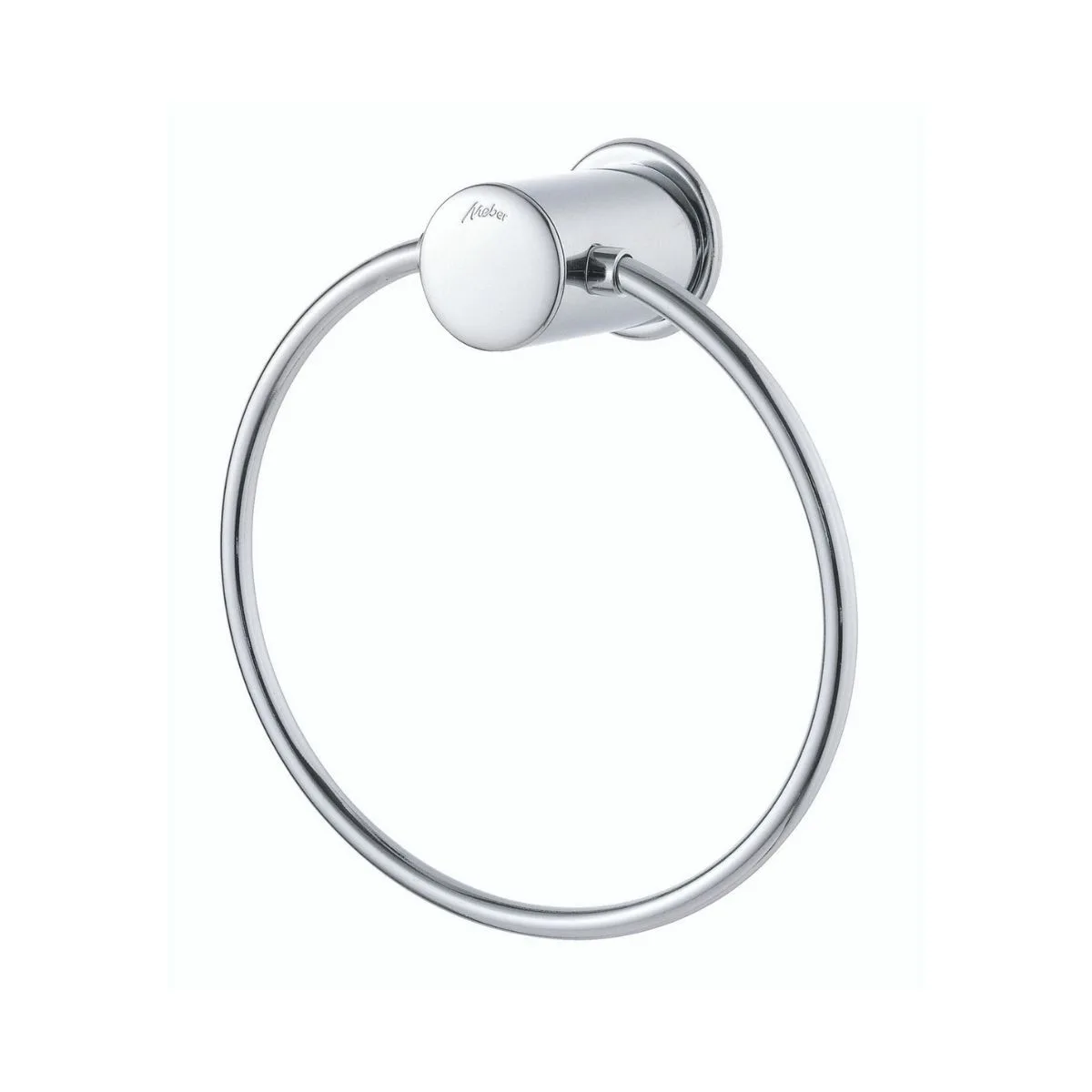 Porta Toalhas Cromado 17cm Argola 217 Meber Domus C-40