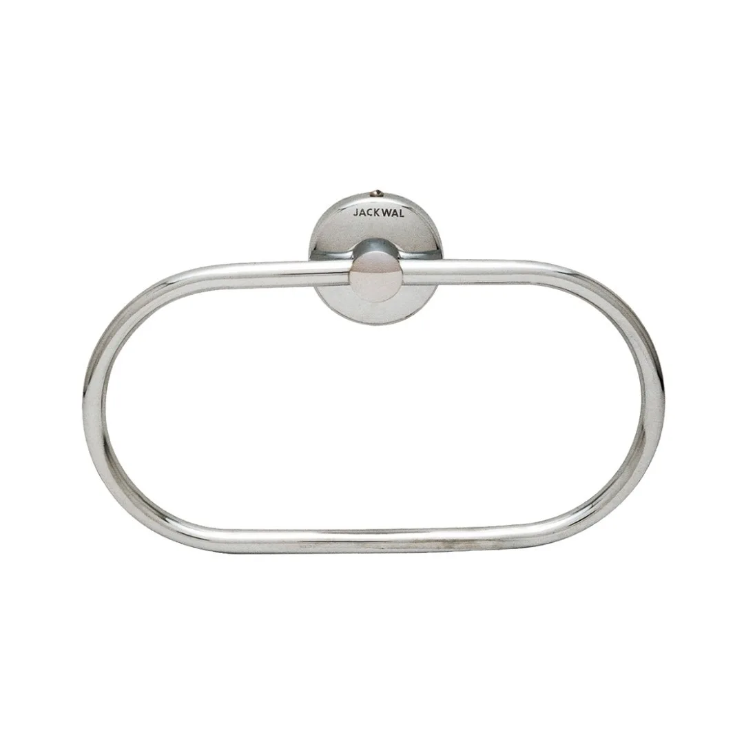 Porta Toalhas Oblongo 19cm Cromado Jackwal Standard