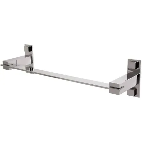 Porta Toalhas Rosto Luxban Clean Cromado 705