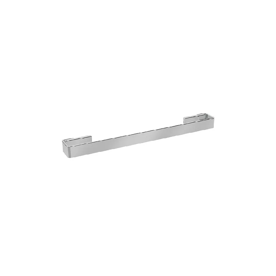 Porta Toalhas Cromado Polido Simples 30cm Zen Soul Ba0169