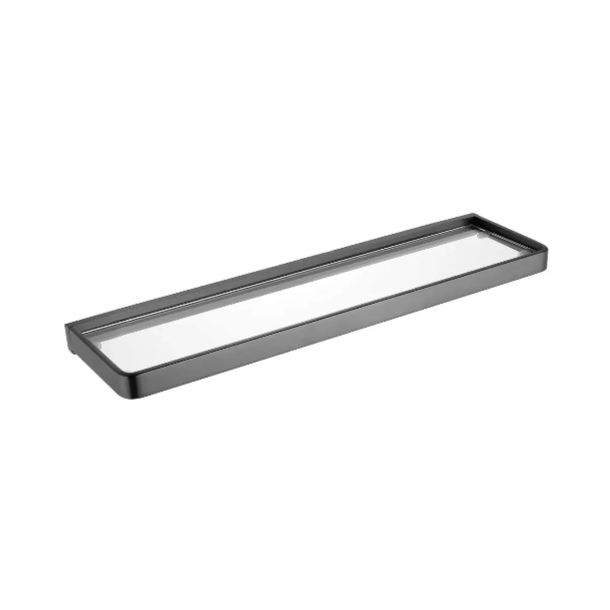 Prateleira Vidro GunMetal Doka Rainbow