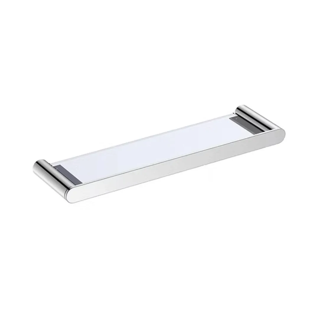 Prateleira de Vidro para Banheiro Lexxa Bagno Lx5063 Cromada