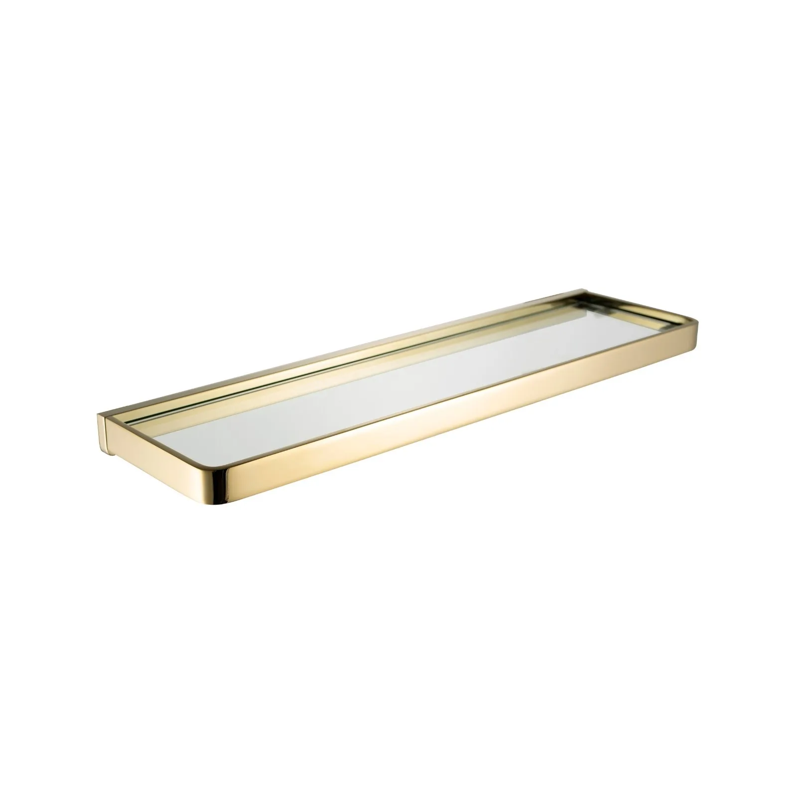 PRATELEIRA DOKA RAINBOW GOLD COM VIDRO NEW