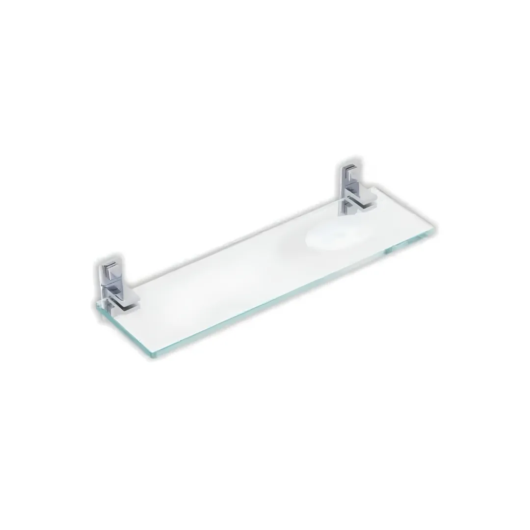 Prateleira Luxban Clean Cromado 703 C/Saboneteira