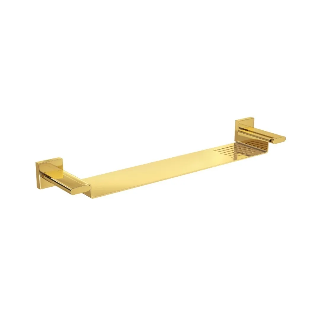Prateleira com base de metal Deca Polo Gold