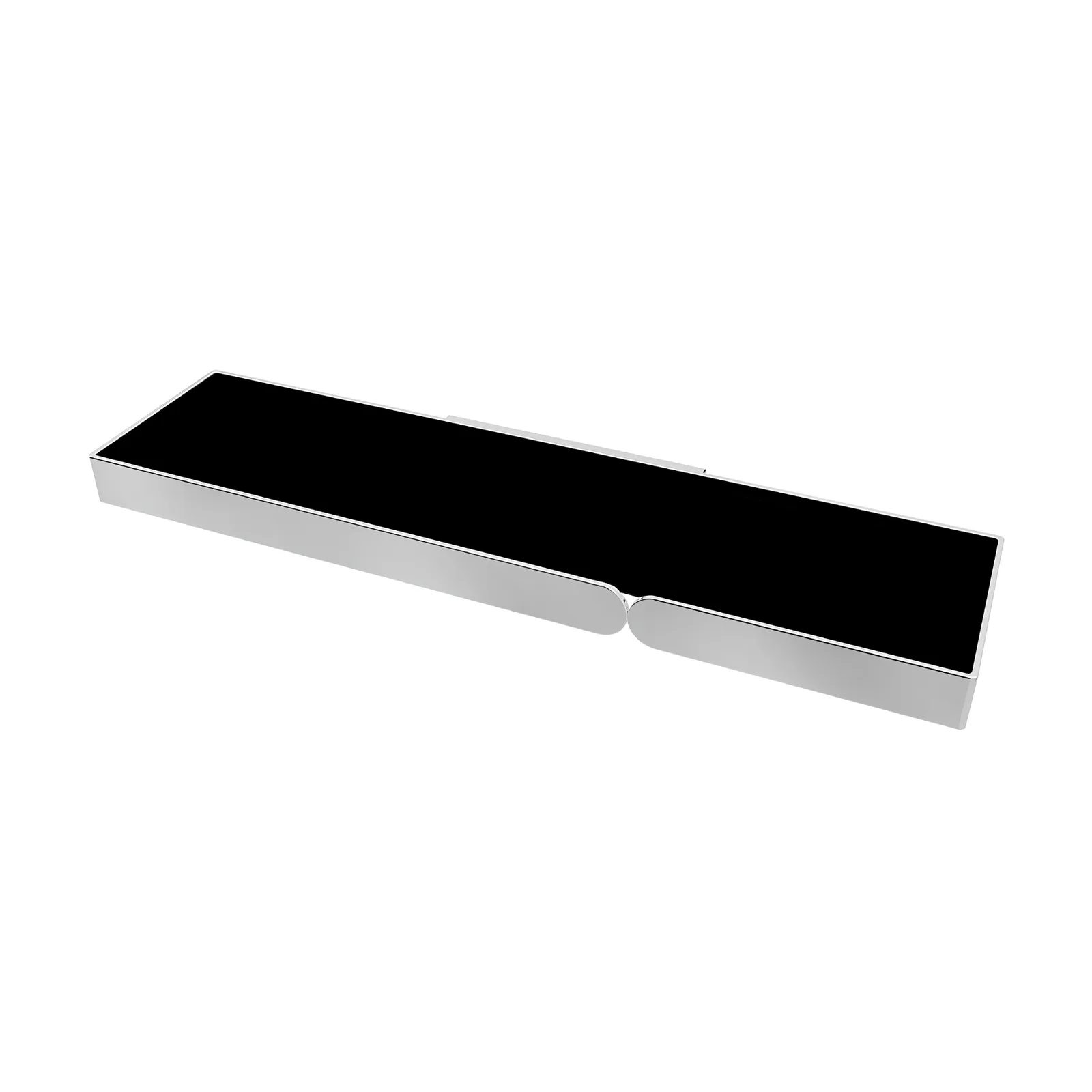 Prateleira Cromado/Preto Miss by Zen BA0247