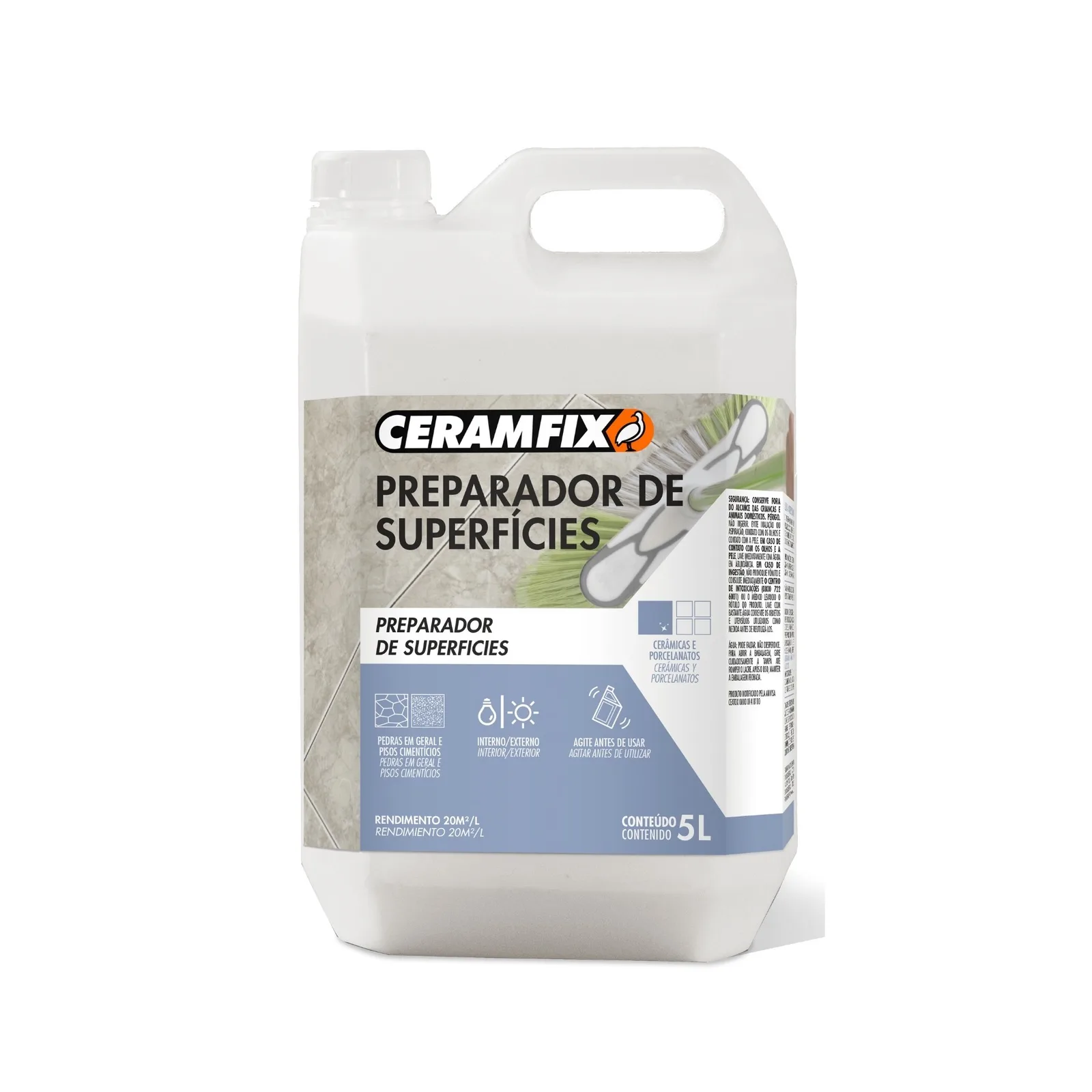 Preparador De Superfícies Ceramfix 5L