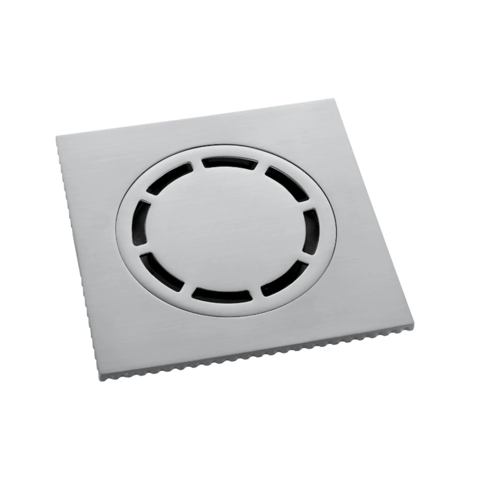 Ralo Brushed Nickel Com Válvula De Fechamento 15cm Doka
