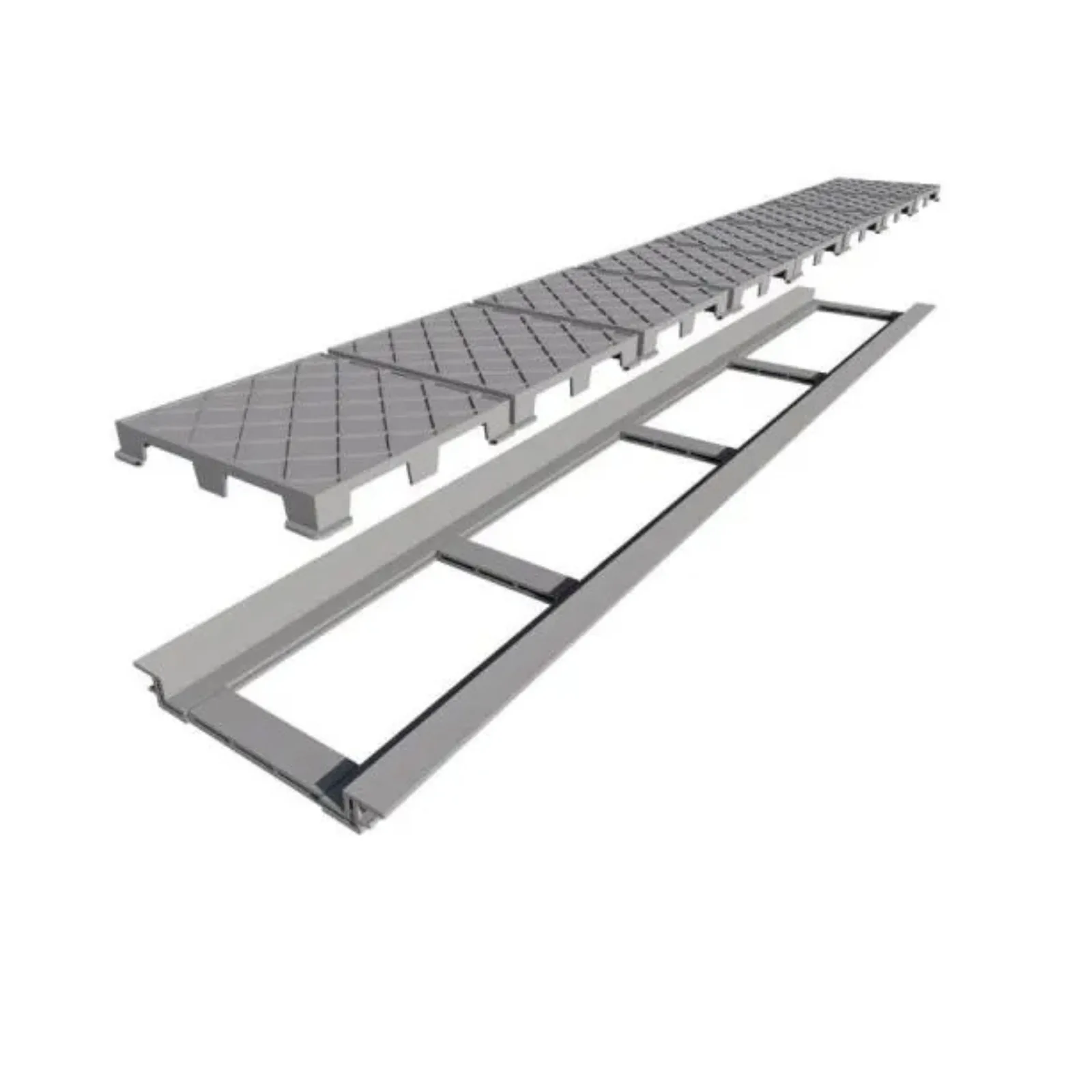 Ralo Linear Infinity Plus 1,30m 2931 Sub Tampa Oculta Pvc