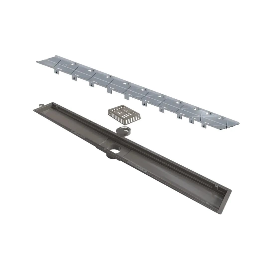 Ralo Linear Inox Tampa Oculta 75Cm Versatille
