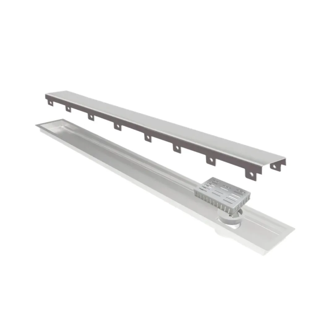 Ralo Tampa Oculta Inox Escovado 80 cm Linear Multimaster