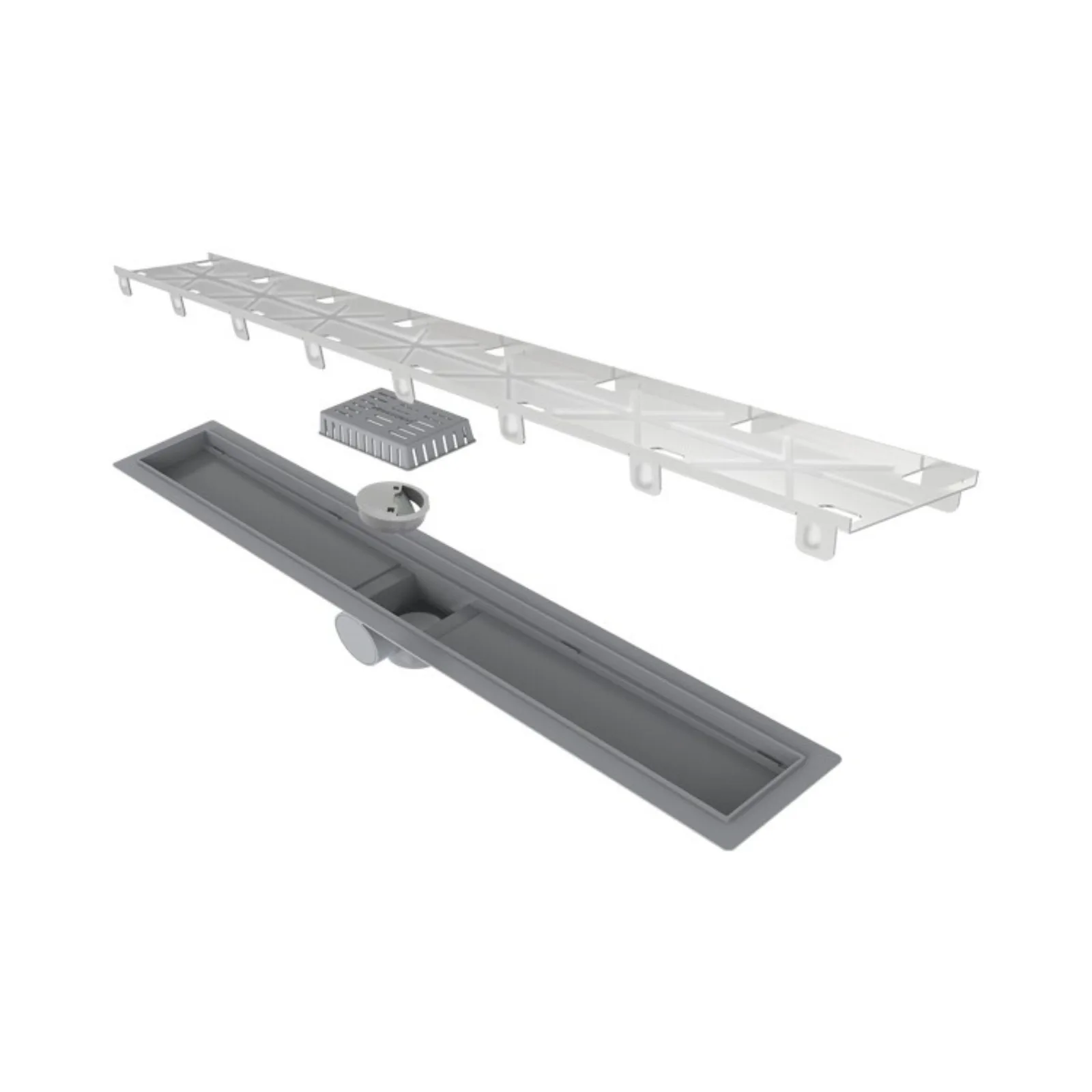 Ralo Linear Smart Line 60cm 2 Saida Oculto 50mm Rlsto60