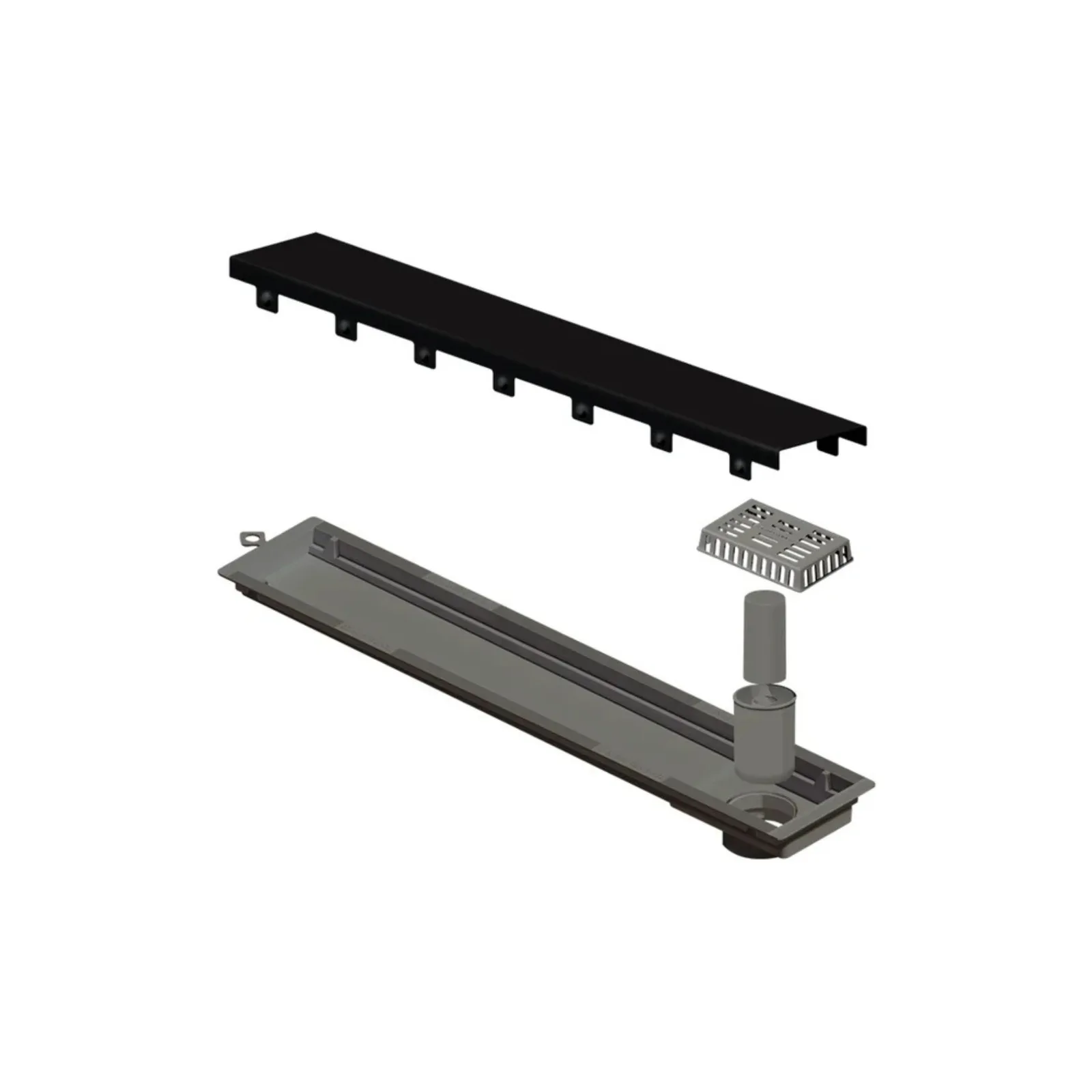 Ralo Linear Versatille 50cm Tampa Black Matte