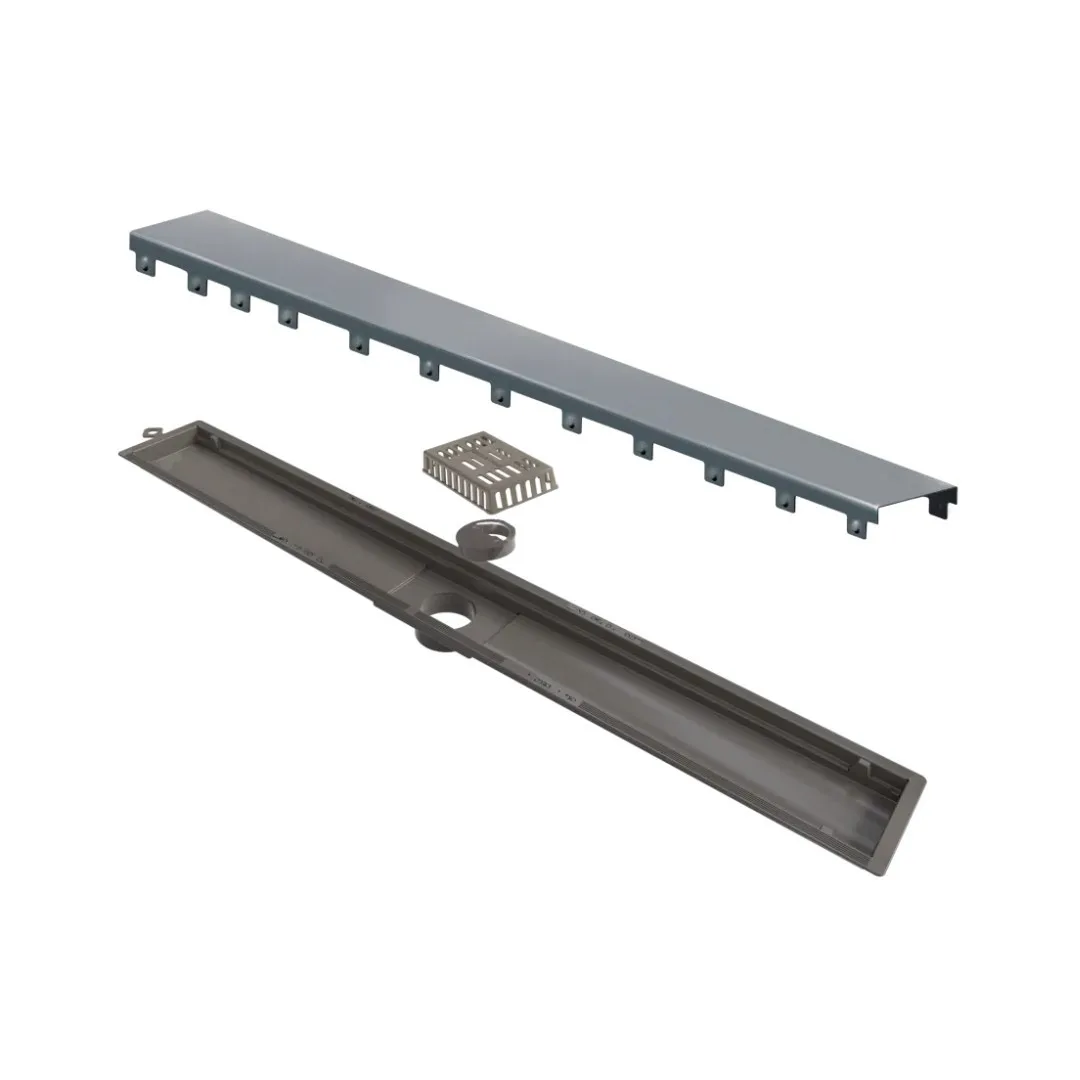 Ralo Tampa Oculta Inox Escovado 75 cm Linear Versatille