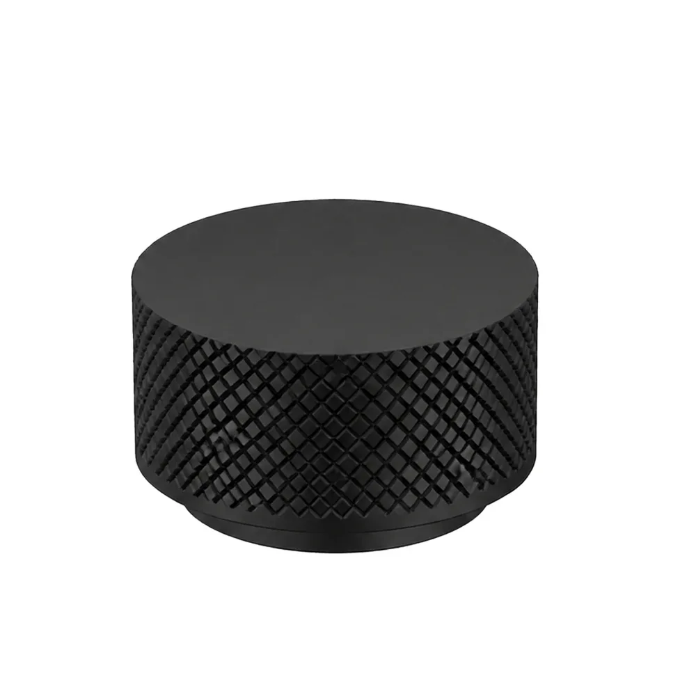 Acionador de uma Via Registro 1/4 de Volta Black Matte Lexxa Arkus