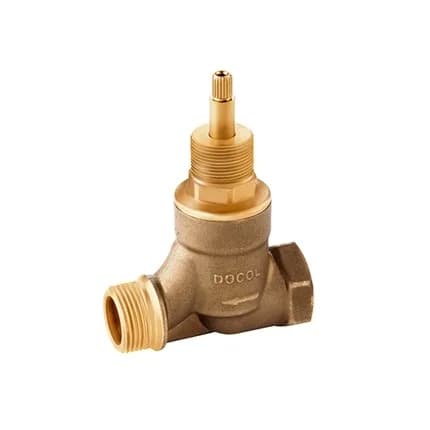 Registro Docol DocolBase cerâmico 1/2 volta sentido de abertura horário 3/4"