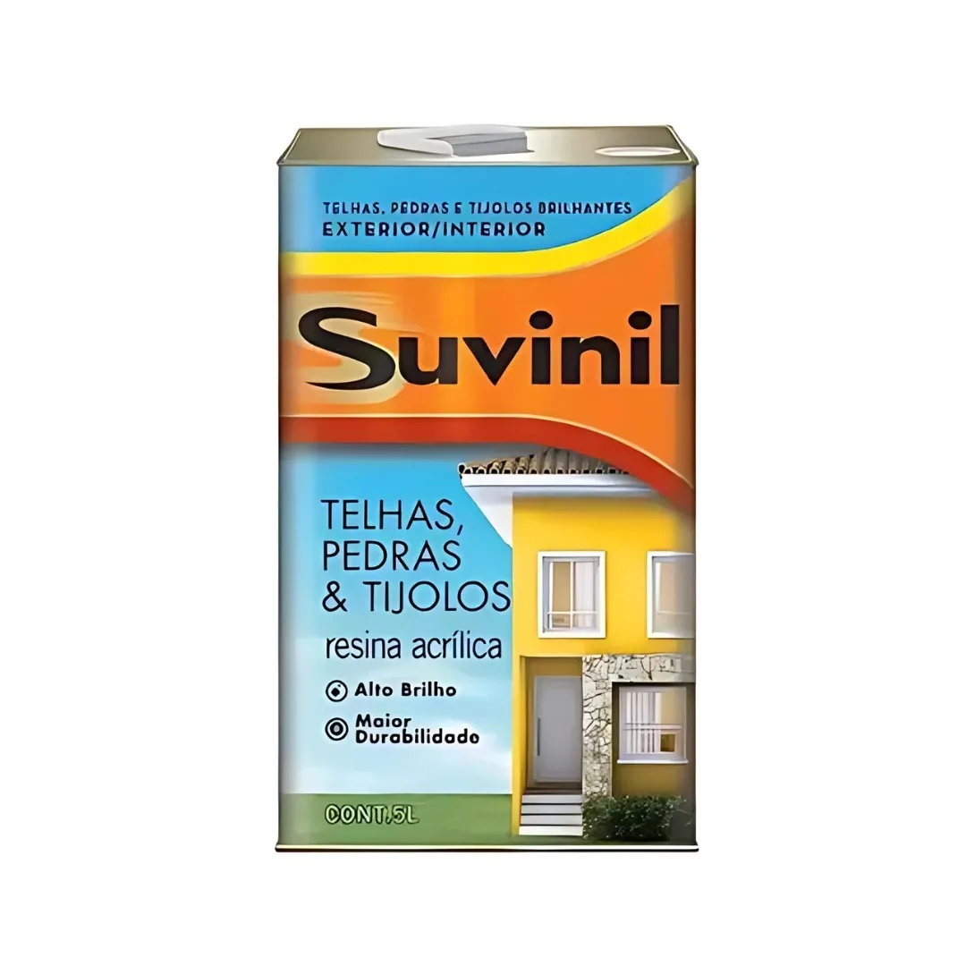 Resina Suvinil 5 L Acrílica Incolor