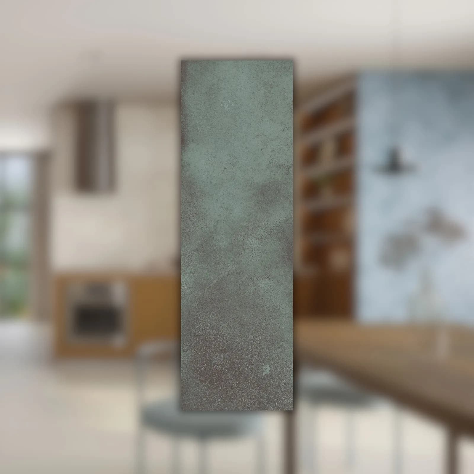 Revestimento Verde Floresta Bold 8x25 Ceusa Cartela Gn Lux 5062701 "A"