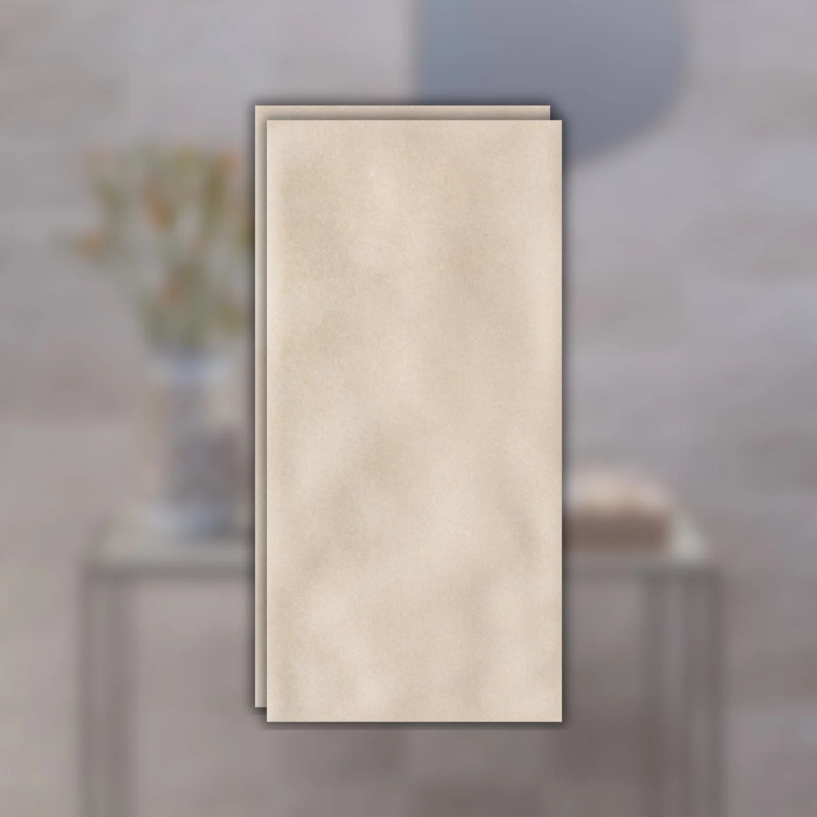 Revestimento Bege Acetinado 10x20 Decortiles Iris Marfim MA "A"