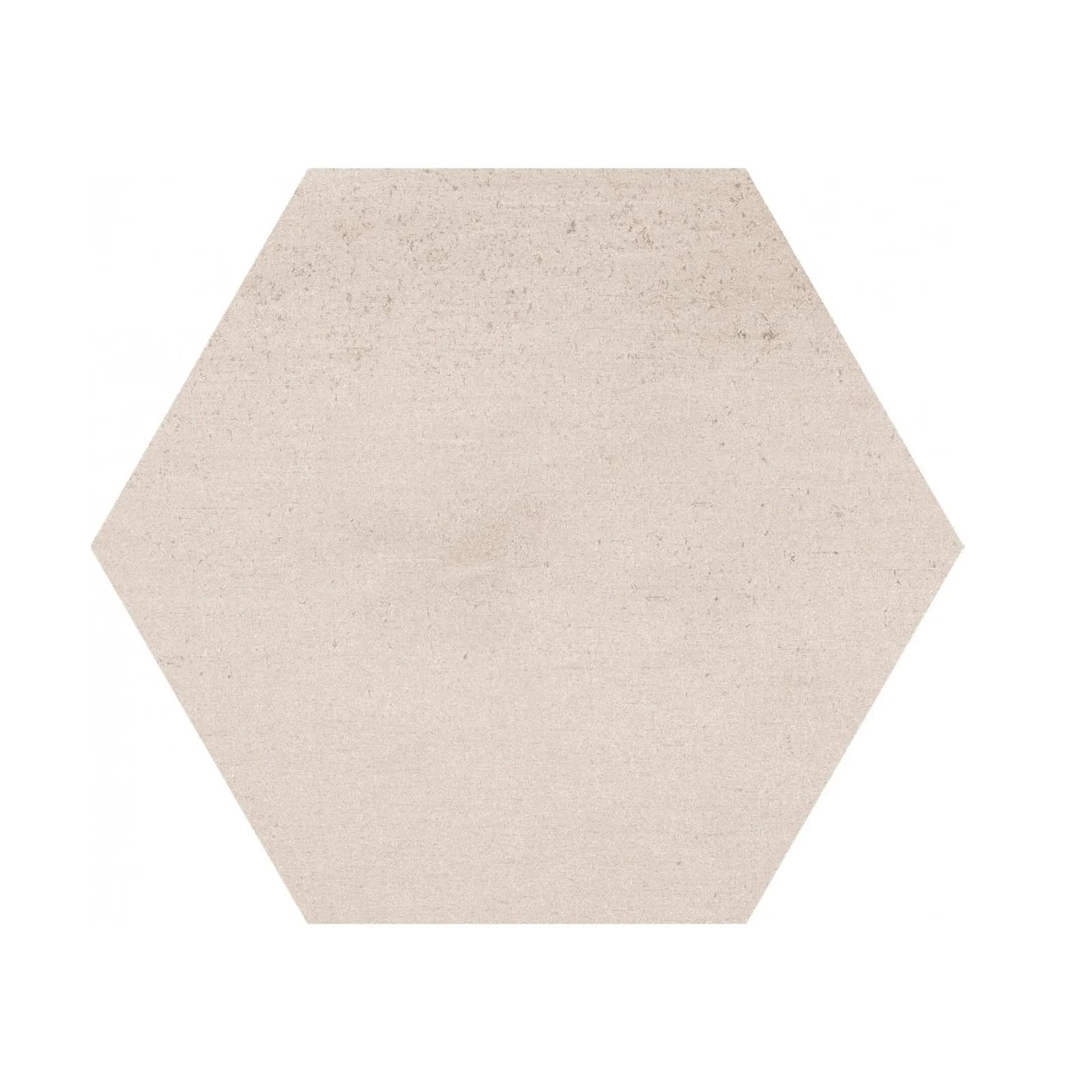 Revestimento Bege Mate 18x20,8 Decortiles Solos Hex Shell Ma Bold "A"