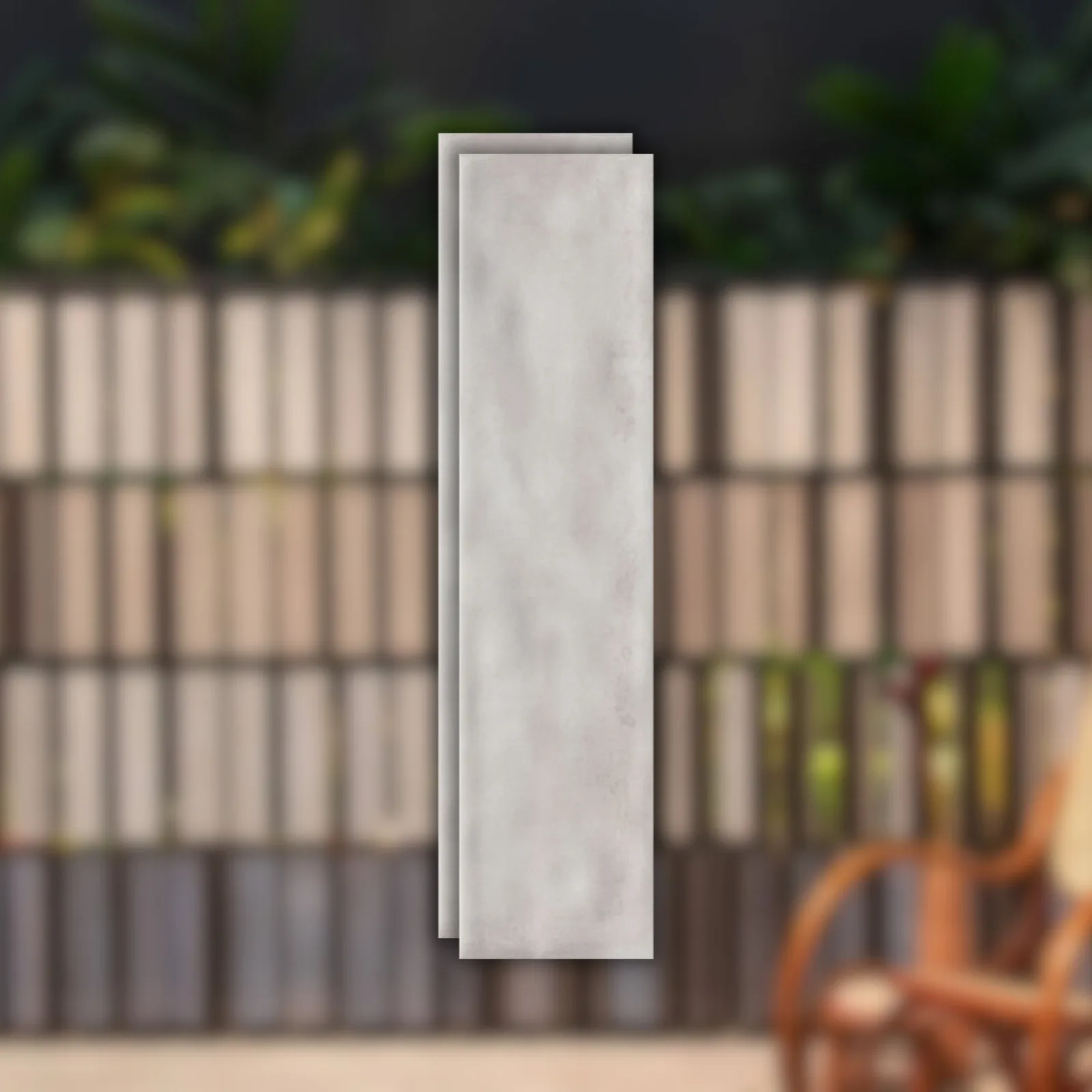 Revestimento Decortiles Village 10x40 "A" Gris Br