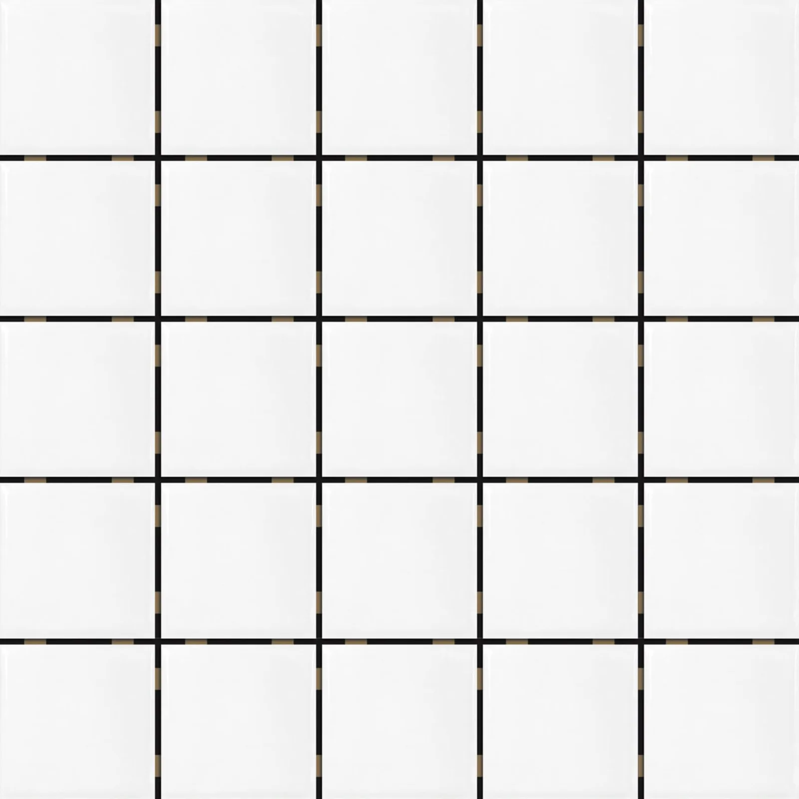 Revestimento Eliane Galeria 7,5x7,5 "A" Mesh Branco Acetinado