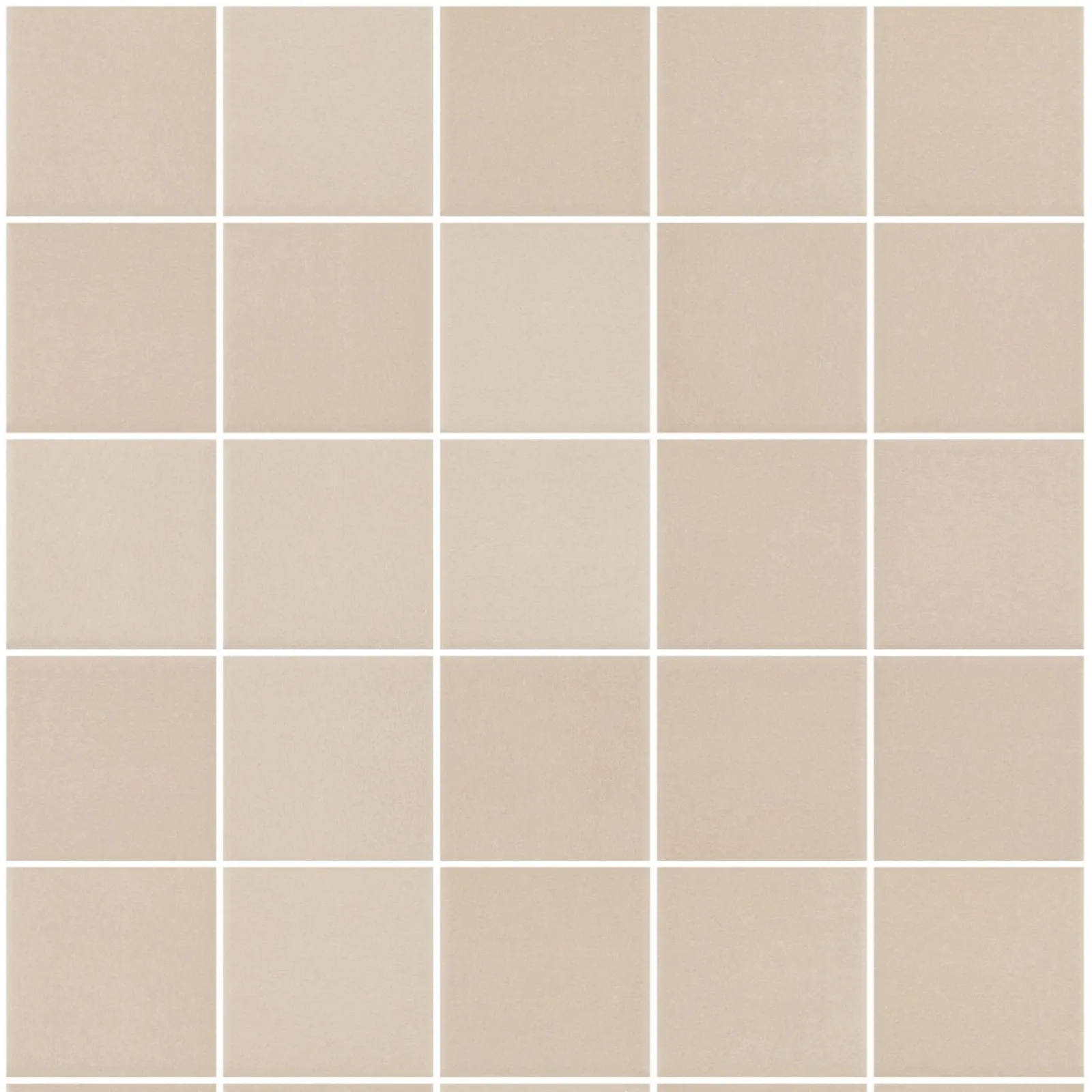 Revestimento Bege 7,5x7,5 Eliane Neutral Marfim Mesh MA "A"