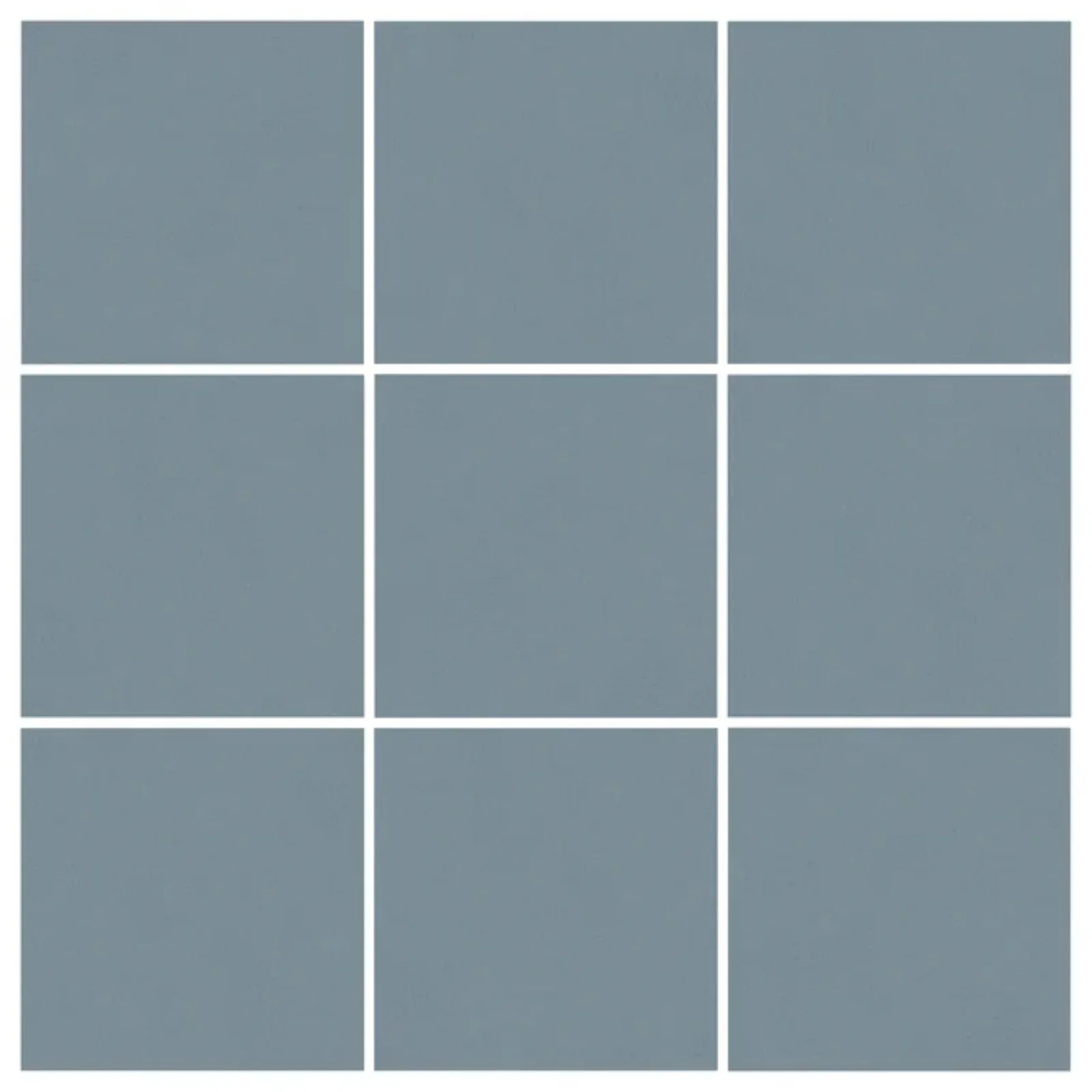 Revestimento Azul Portobello Surfaces 9,5x9,5 Sky Ft (Tela29x29) Flat "A"
