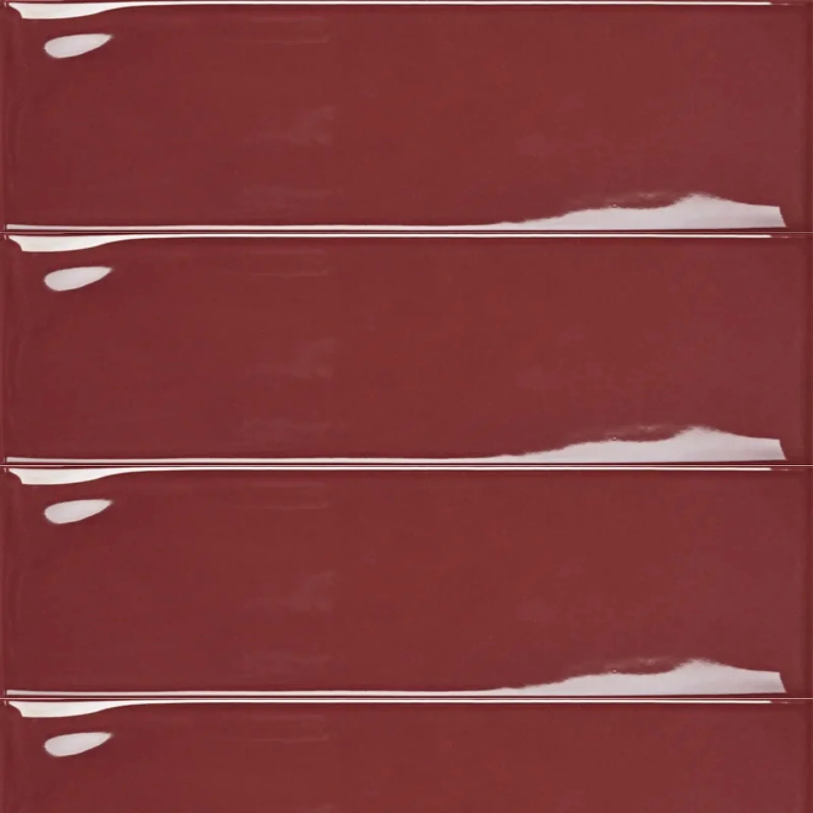 Revestimento Tijolinho Vermelho Brilho 7x24 Portobello Vivant Magenta BR Bold "A"