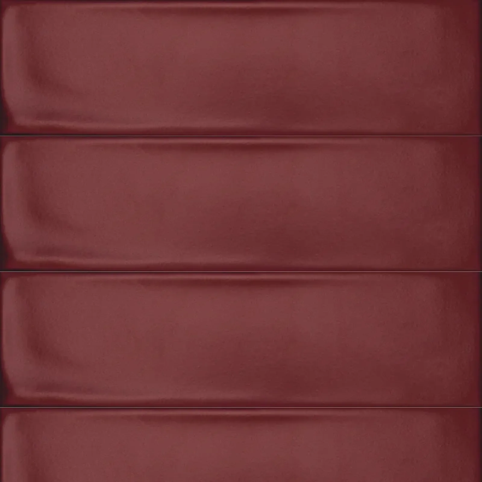 Revestimento Vermelho Mate 7x24 Portobello Vivant Magenta Mt Bold "A"