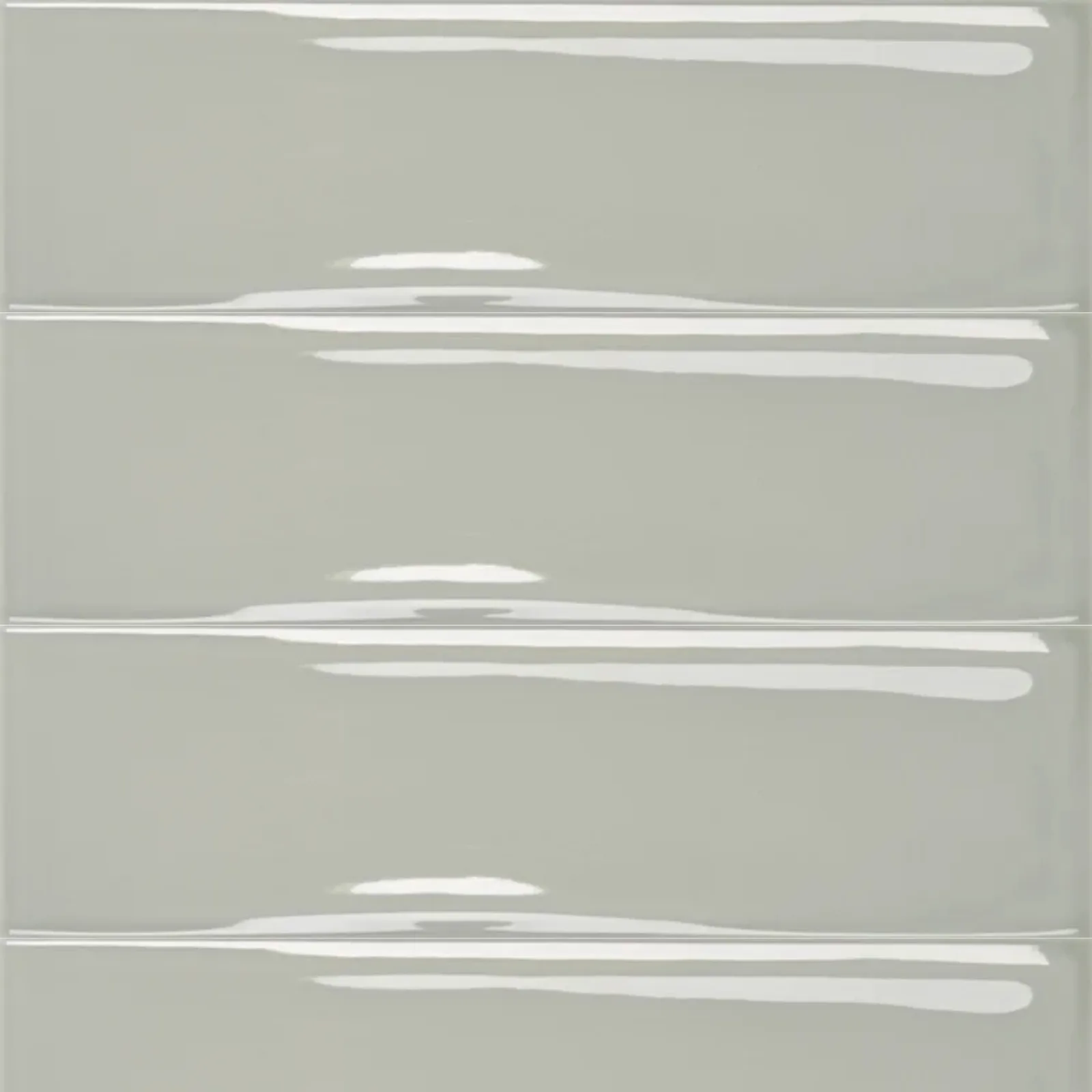 Revestimento Tijolinho Verde Brilho 7x24 Portobello Vivant Sauge BR Bold "A"
