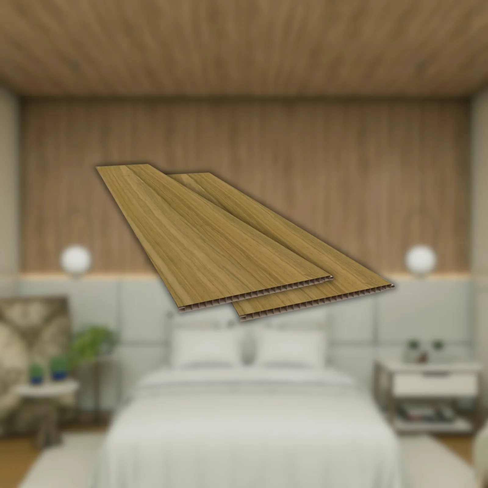 Revestimento Plasbil Revid 25cm 6mt Bez 2 Fosco Base Jatoba