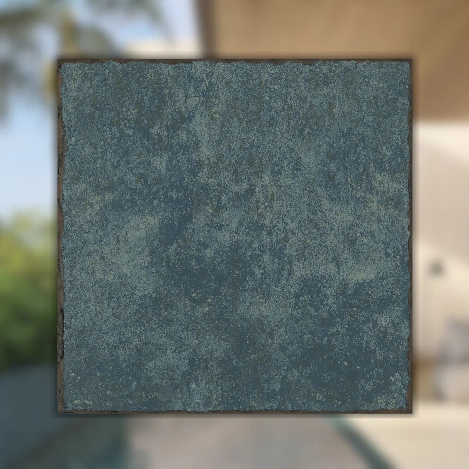Revestimento Azul Natural Portinari Atlantis 15x15 Gn RET "A"