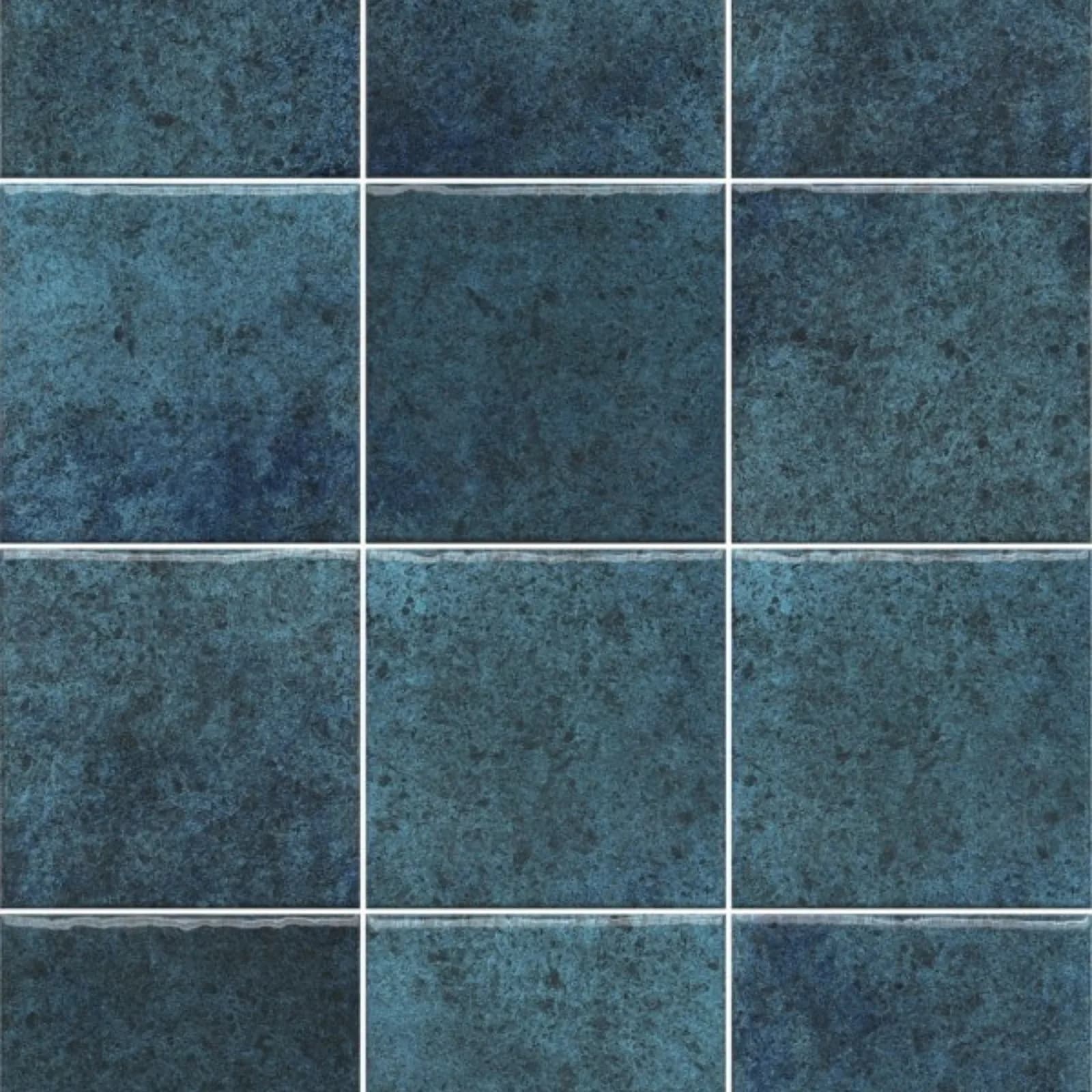 Revestimento Azul Polido 20x20 Sense Acqua Blu Lux Bold "A"