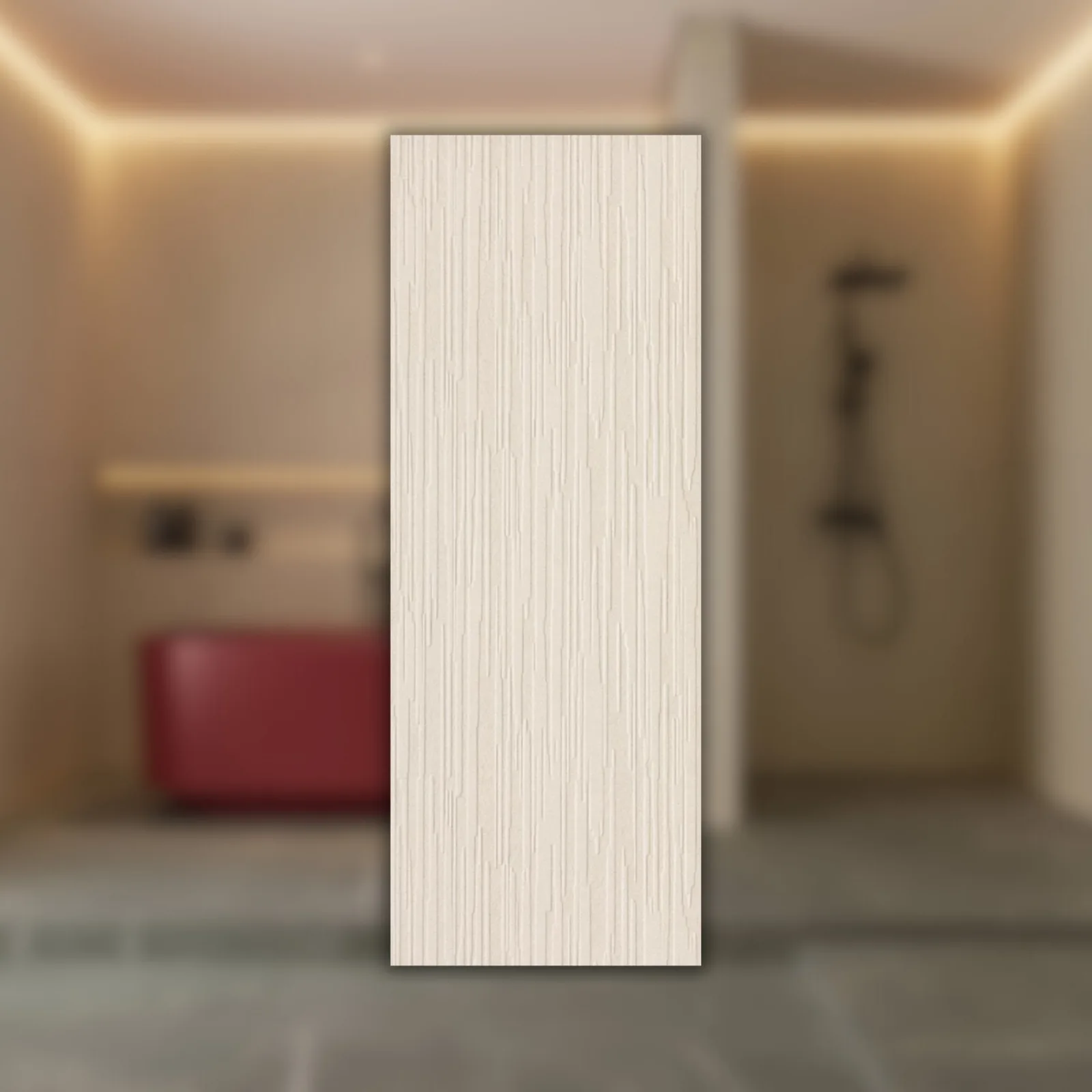 Revestimento Bege Mate 45x120 Decortiles Aledo Jeri Ma RET "A"