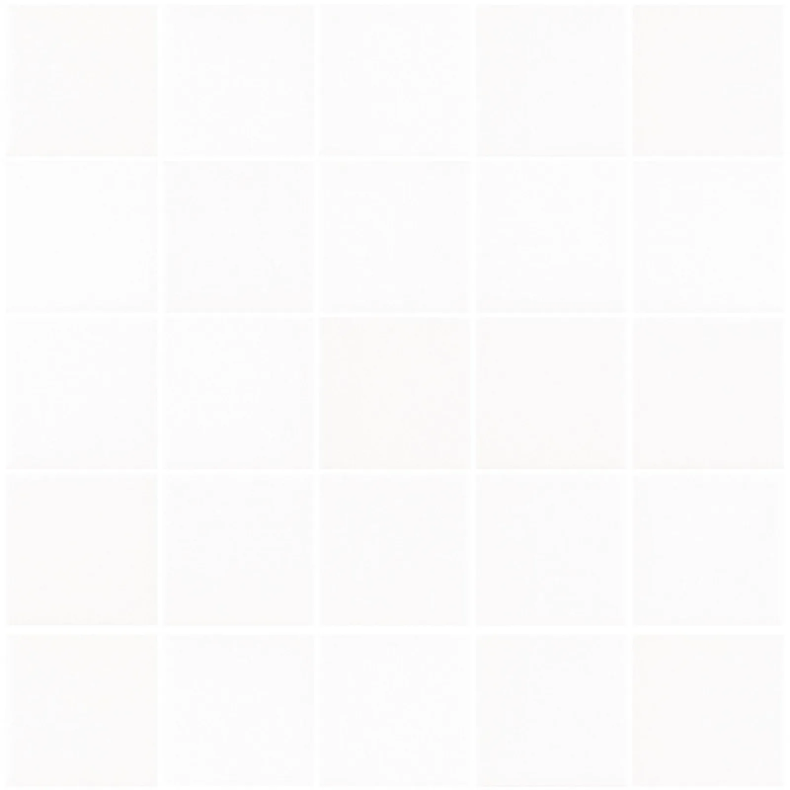 Revestimento Branco Mate 7,5x7,5 Eliane Neutral Polar Mesh Bold "A"