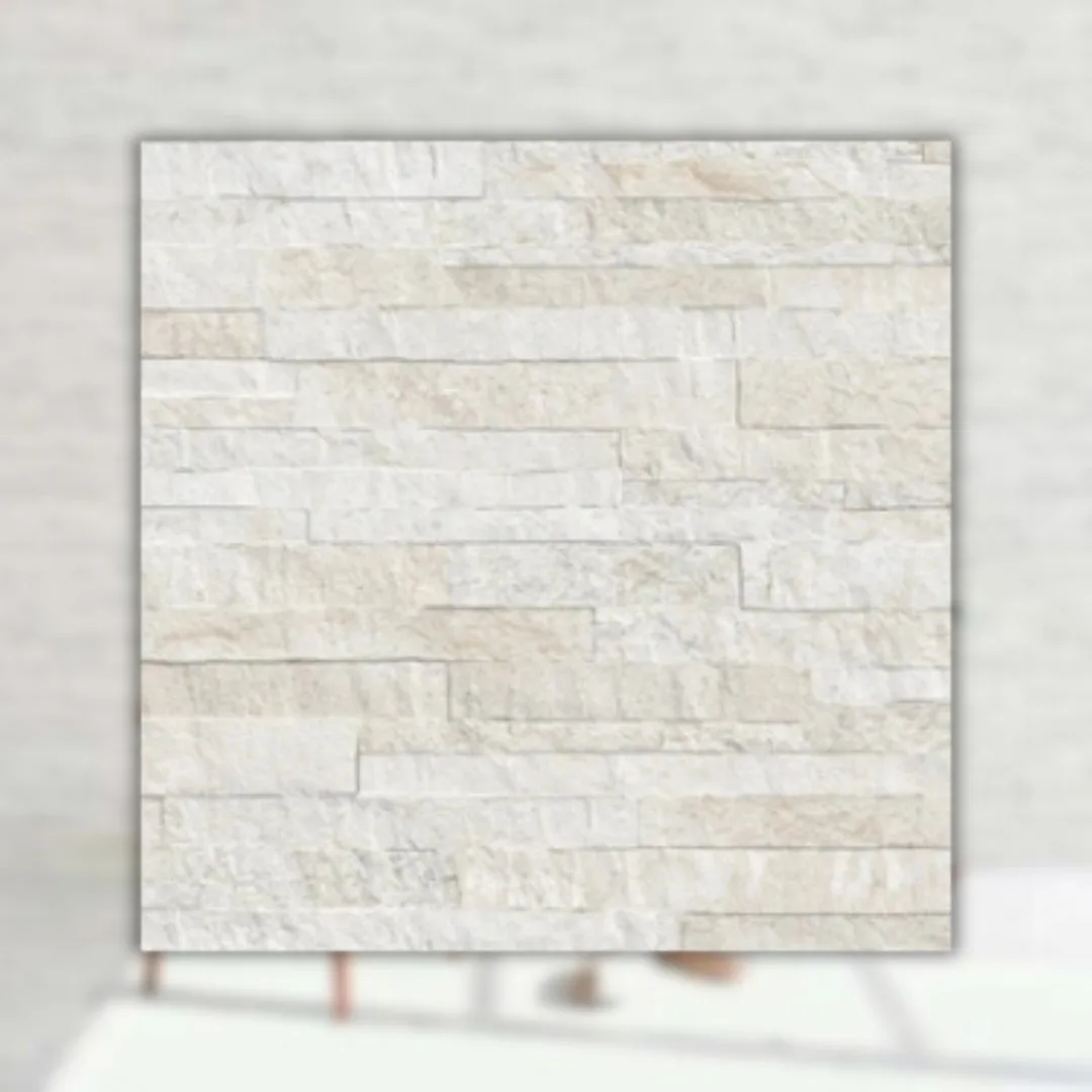 Revestimento Branco Acetinado 43,7x63,1 Ceusa Filetado "A"