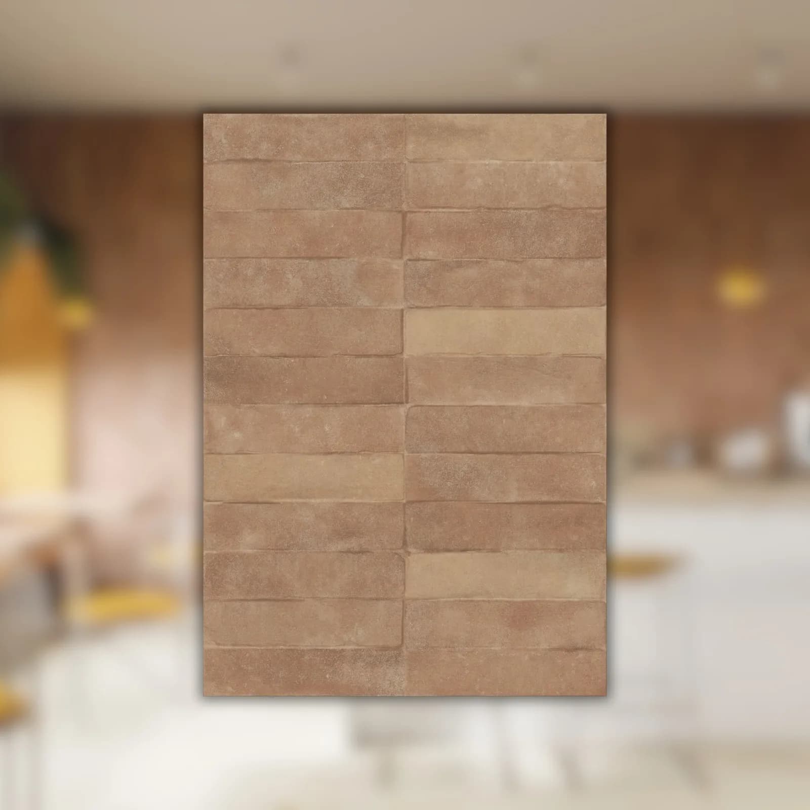 Revestimento Marrom Matte 45x65 Ceusa Tijoletas RET "A"