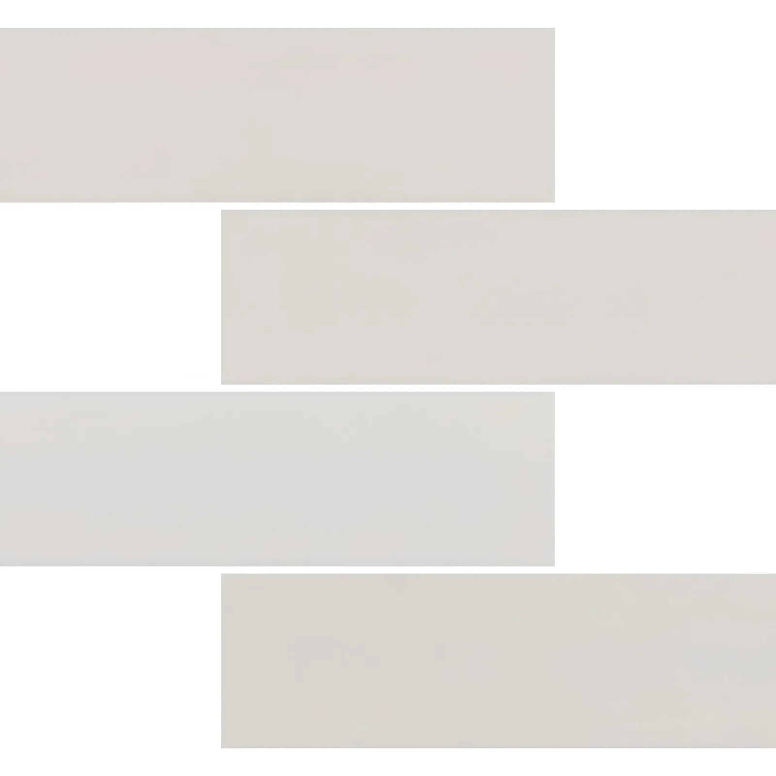 Revestimento Cinza Matte 7x26 Eliane Neutral Off White Mesh Bold "A"