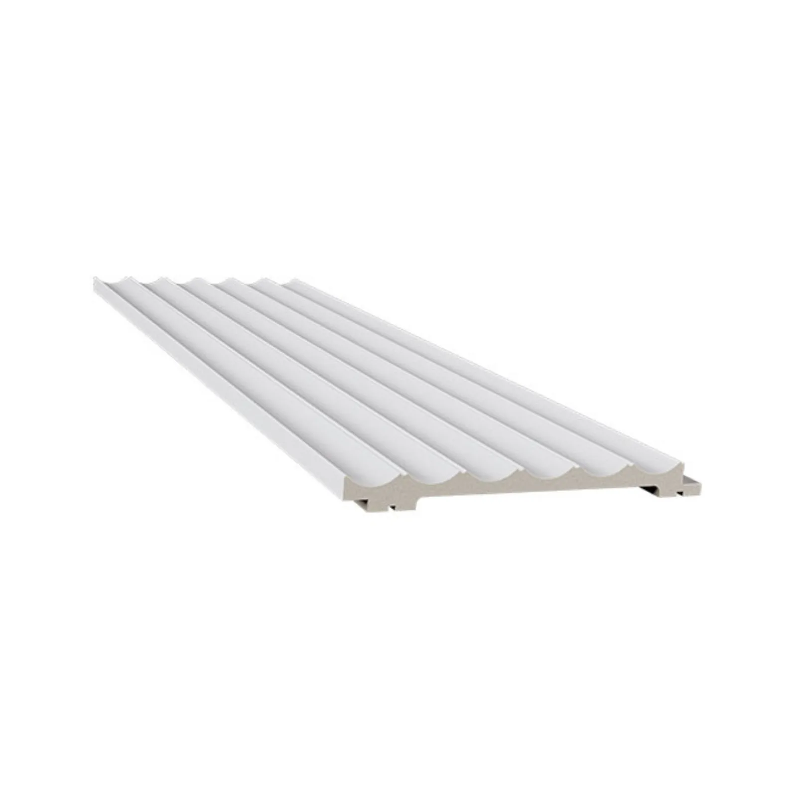 Revestimento de Poliestireno Branco com 150mm de Largura Santa Luzia Duna