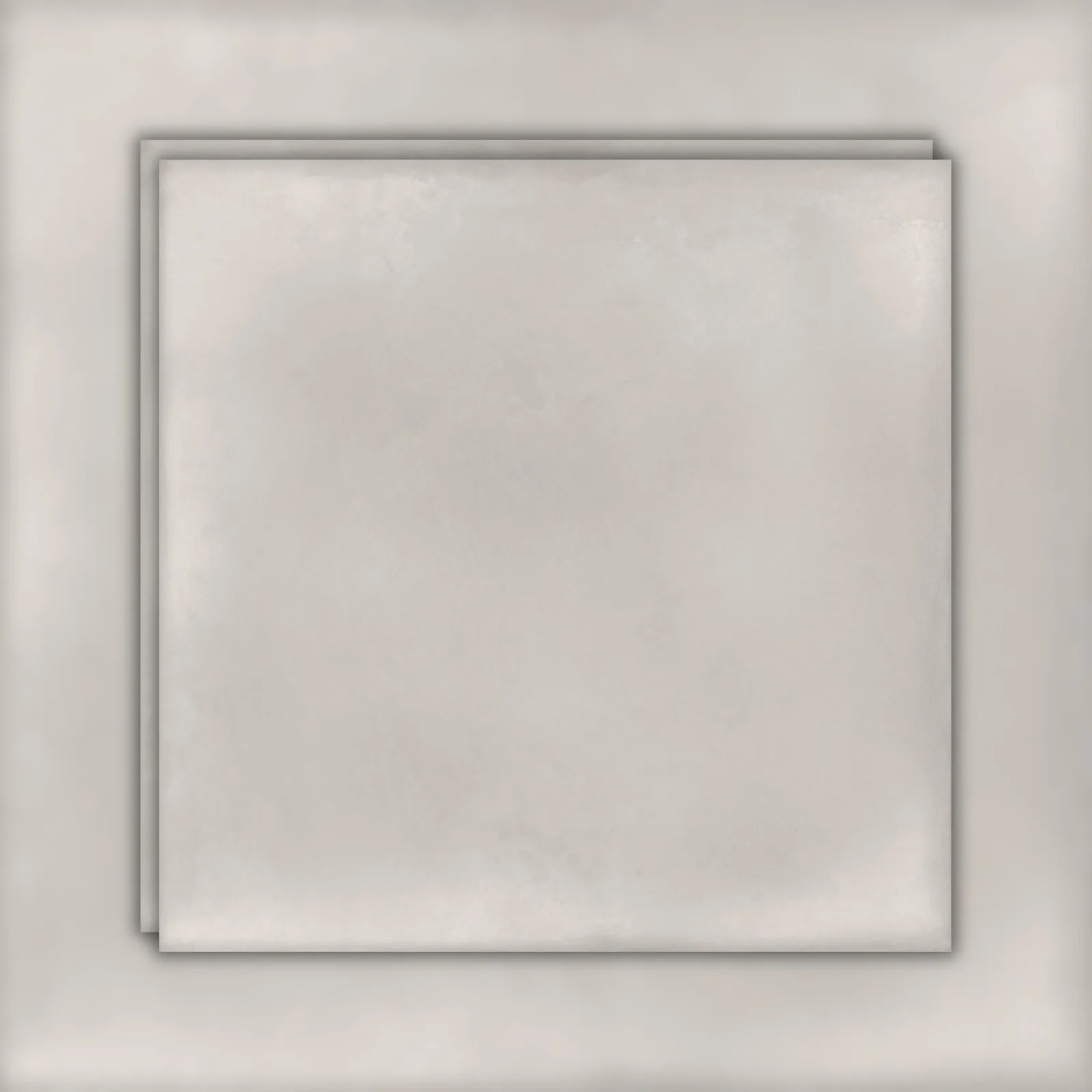 Revestimento Cinza Brilhante 15,5x15,5 Decortiles Artefato Giz Br Bold "A"