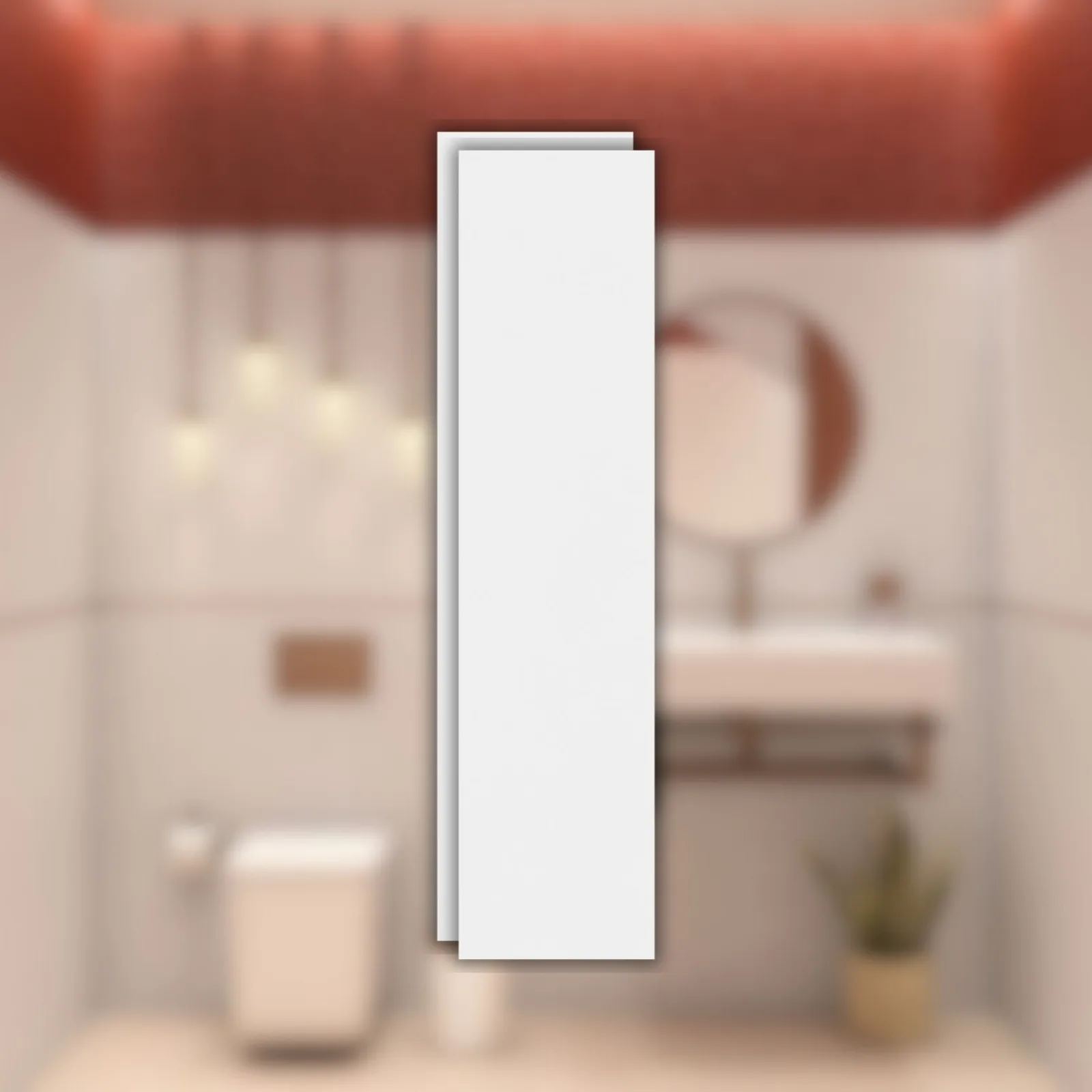 Revestimento Decortiles Natural 10X40 Branco Acetinado "A"