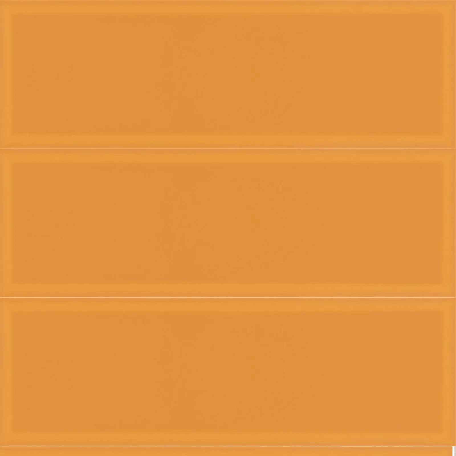 Revestimento Laranja Brilhante 10x30 Eliane Diamante Ocre Bold "A"