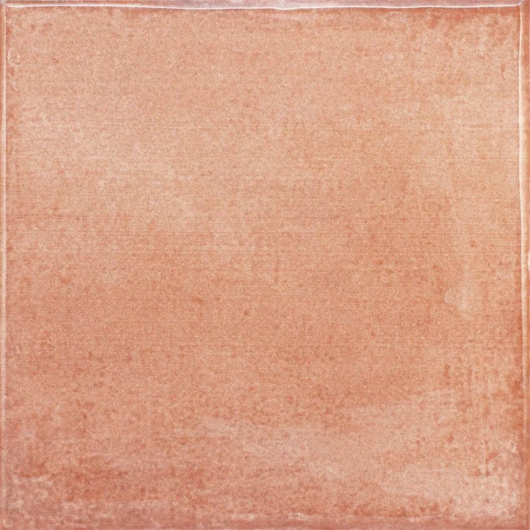 Revestimento Laranja Brilho 15,4x15,4 Roca Olaria Coral Bold "A"
