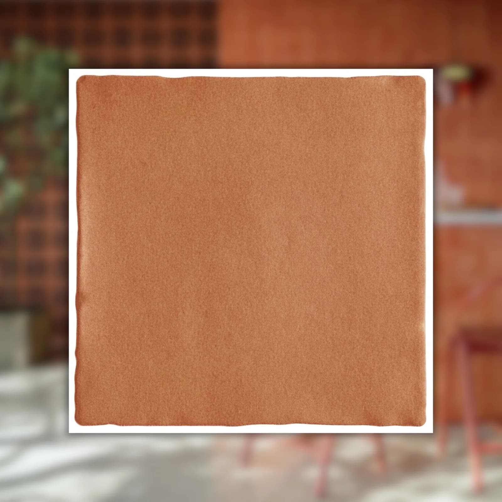 Revestimento Marrom Brilhante 15x15 Decortiles Meknes Canyon Bold "A"